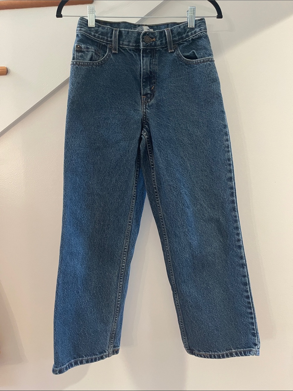 Signature by Levi Strauss Kids Straight-Leg Blue Jeans